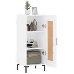 vidaXL Sideboard White 34.5x34x90 cm Engineered Wood 4