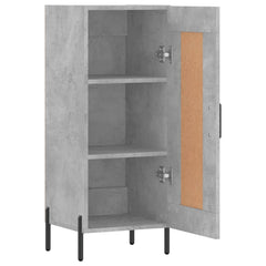 vidaXL Sideboard Concrete Grey 34.5x34x90 cm Engineered Wood 6