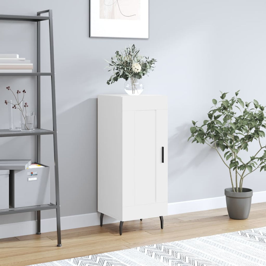vidaXL Sideboard White 34,5x34x90 cm Engineered Wood 1