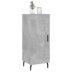 vidaXL Sideboard Concrete Grey 34.5x34x90 cm Engineered Wood 3