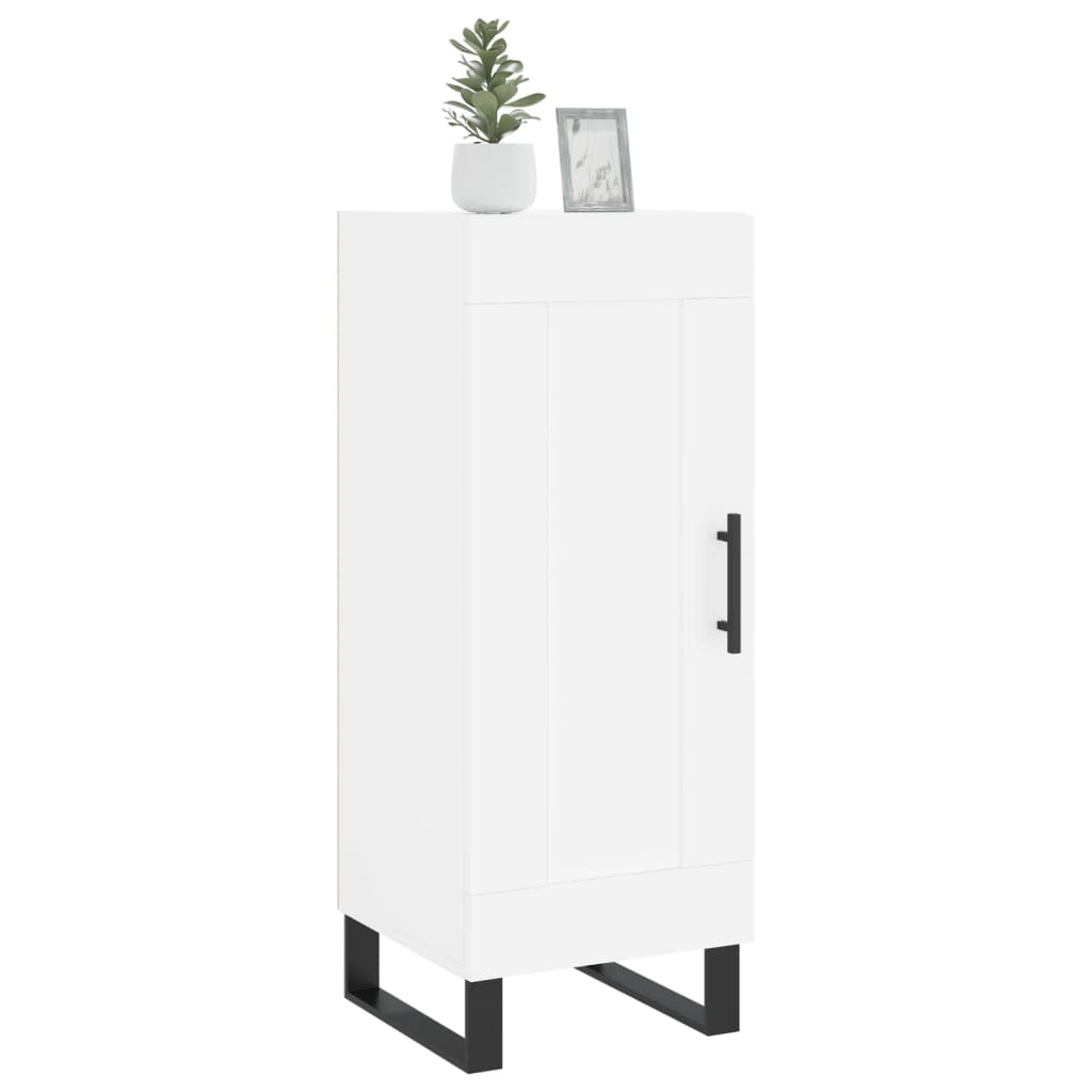 vidaXL Sideboard White 34.5x34x90 cm Engineered Wood 3