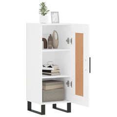 vidaXL Sideboard White 34.5x34x90 cm Engineered Wood 4