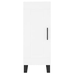 vidaXL Sideboard White 34.5x34x90 cm Engineered Wood 5