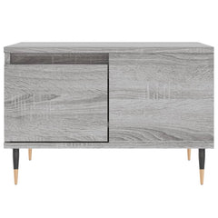 vidaXL Coffee Table Grey Sonoma 55x55x36.5 cm Engineered Wood 5