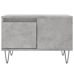vidaXL Coffee Table Concrete Grey 55x55x36.5 cm Engineered Wood 5