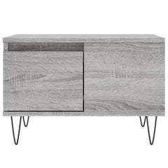 vidaXL Coffee Table Grey Sonoma 55x55x36.5 cm Engineered Wood 5
