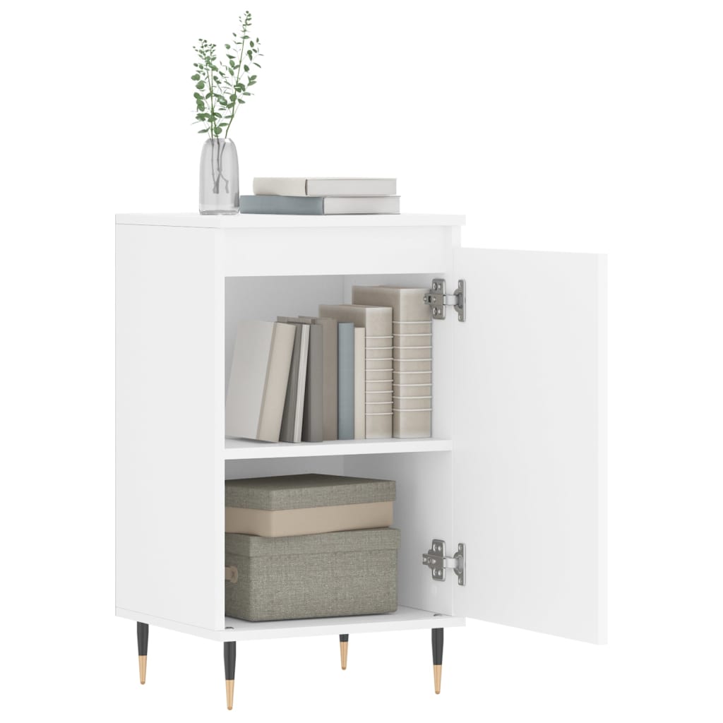 vidaXL Sideboard White 40x35x70 cm Engineered Wood 4