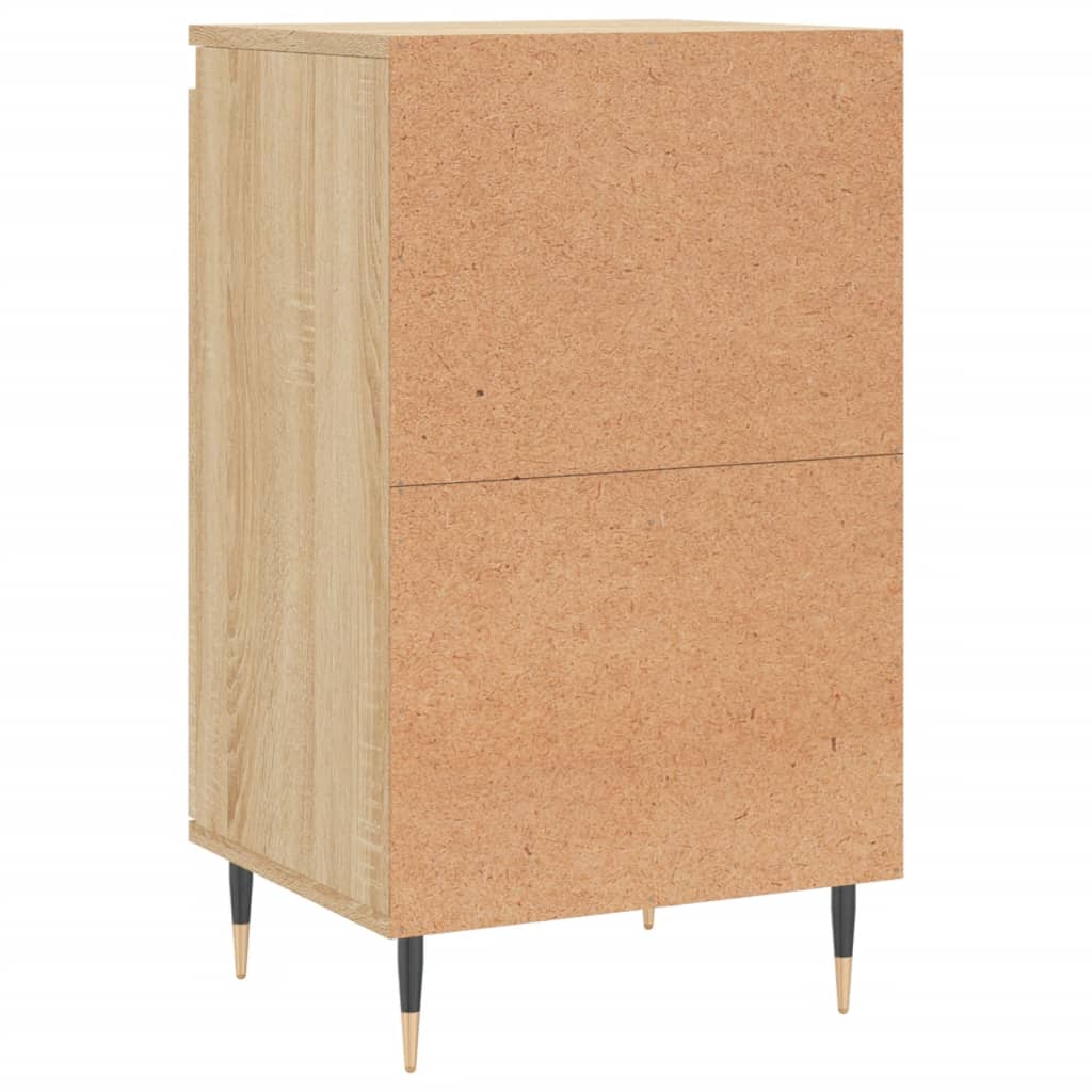vidaXL Sideboard Sonoma Oak 40x35x70 cm Engineered Wood 5