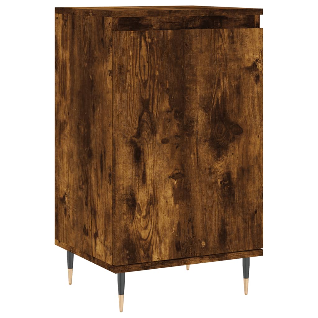 vidaXL Sideboard Smoked Oak 40x35x70 cm Engineered Wood 2