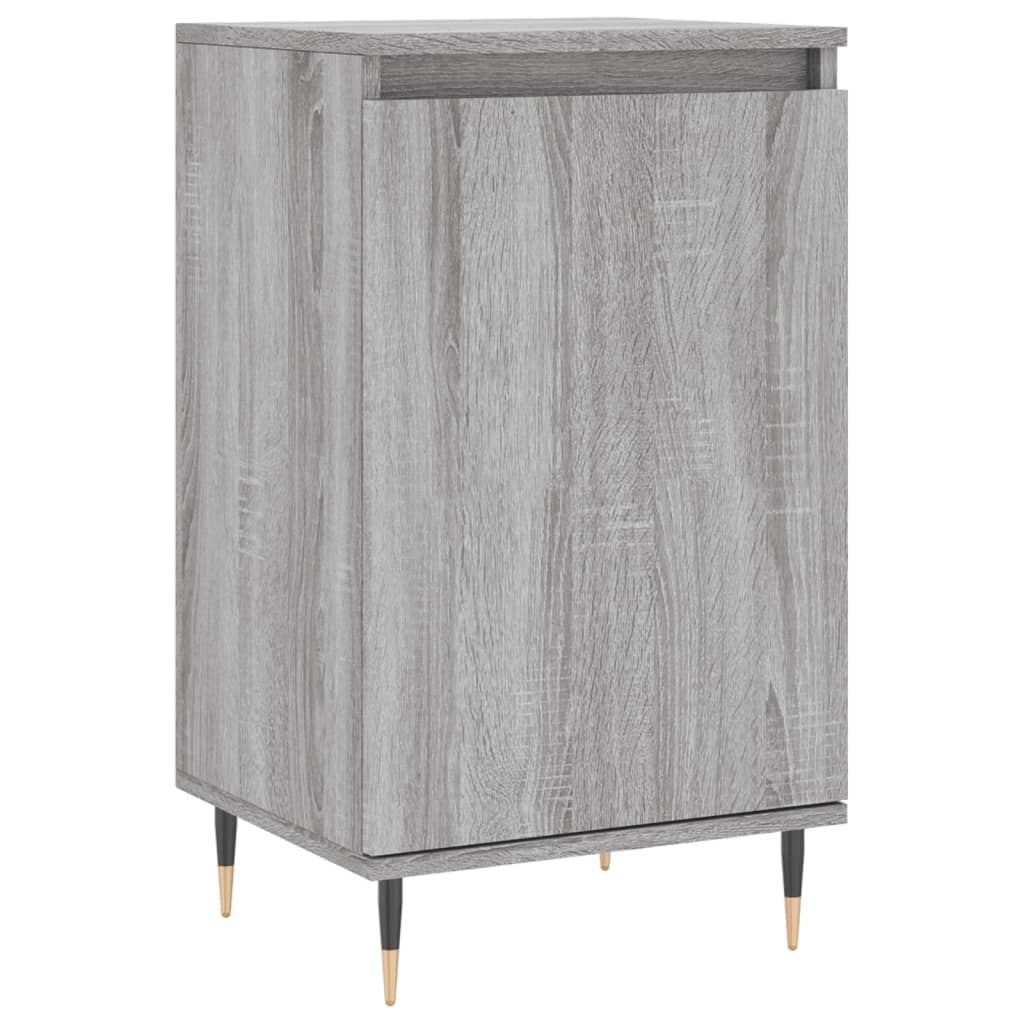vidaXL Sideboard Grey Sonoma 40x35x70 cm Engineered Wood 2