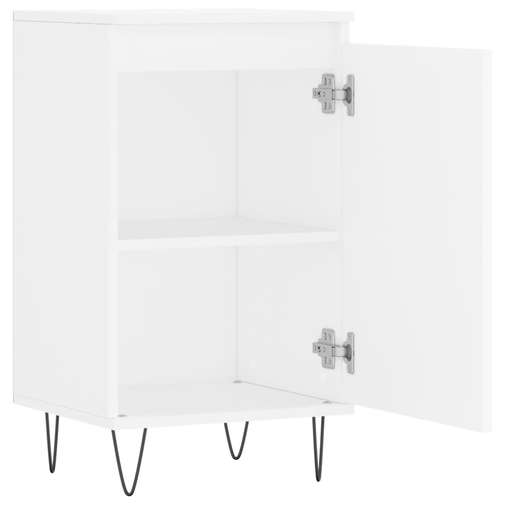 vidaXL Sideboard White 40x35x70 cm Engineered Wood 6