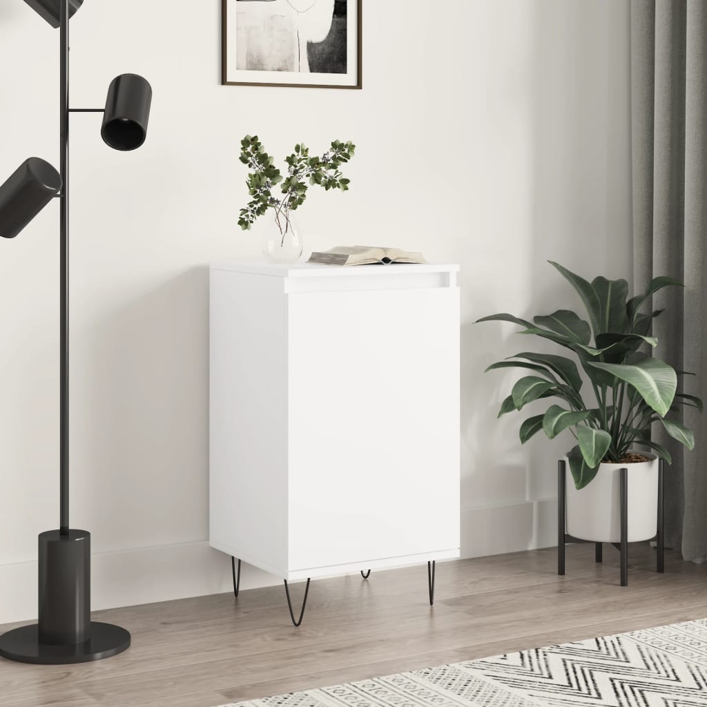 vidaXL Sideboard White 40x35x70 cm Engineered Wood 1