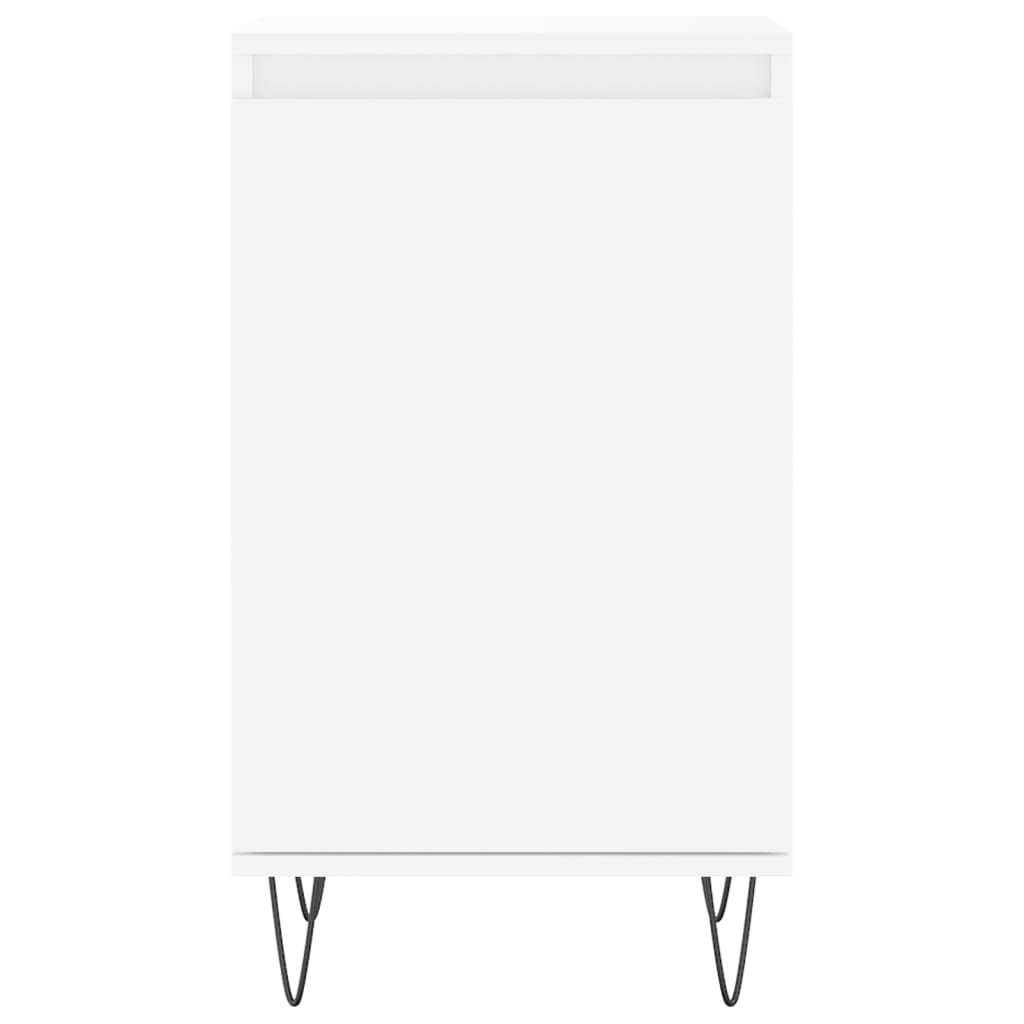 vidaXL Sideboards 2 pcs White 40x35x70 cm Engineered Wood 6
