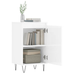 vidaXL Sideboards 2 pcs High Gloss White 40x35x70 cm Engineered Wood 4
