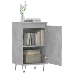 vidaXL Sideboard Concrete Grey 40x35x70 cm Engineered Wood 4