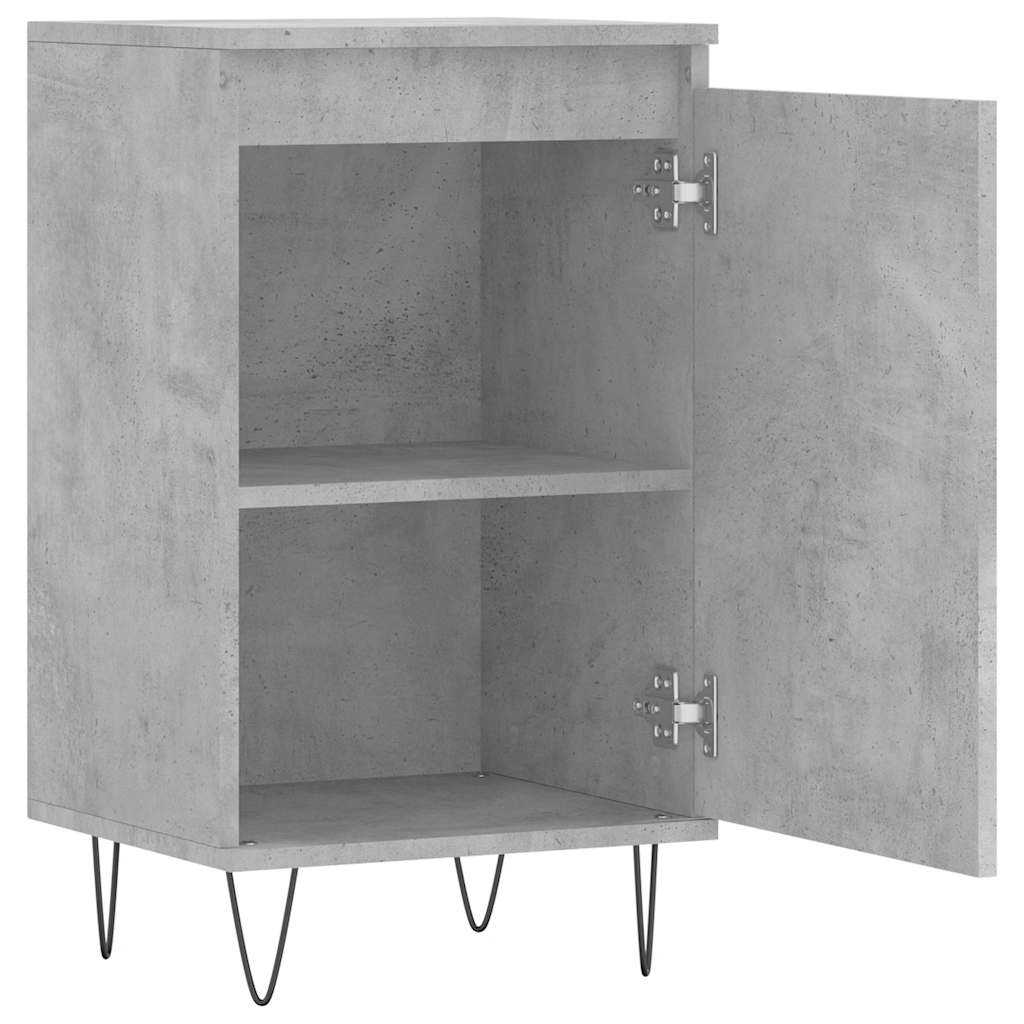 vidaXL Sideboard Concrete Grey 40x35x70 cm Engineered Wood 6