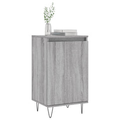 vidaXL Sideboards 2 pcs Grey Sonoma 40x35x70 cm Engineered Wood 3