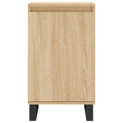 vidaXL Sideboard Sonoma Oak 40x35x70 cm Engineered Wood 3