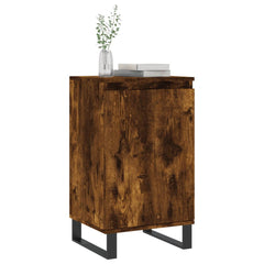 vidaXL Sideboards 2 pcs Smoked Oak 40x35x70 cm Engineered Wood 3