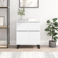vidaXL Sideboard White 60x35x70 cm Engineered Wood 1