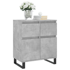 vidaXL Sideboard Concrete Grey 60x35x70 cm Engineered Wood 3