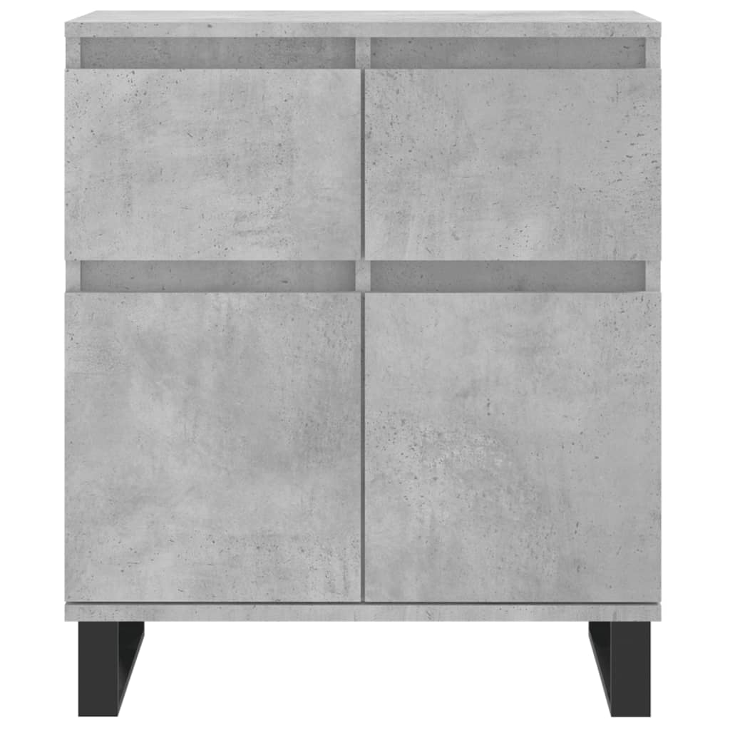 vidaXL Sideboard Concrete Grey 60x35x70 cm Engineered Wood 5