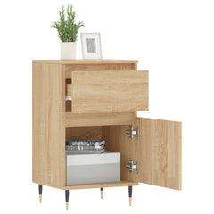 vidaXL Sideboard Sonoma Oak 40x35x70 cm Engineered Wood 4