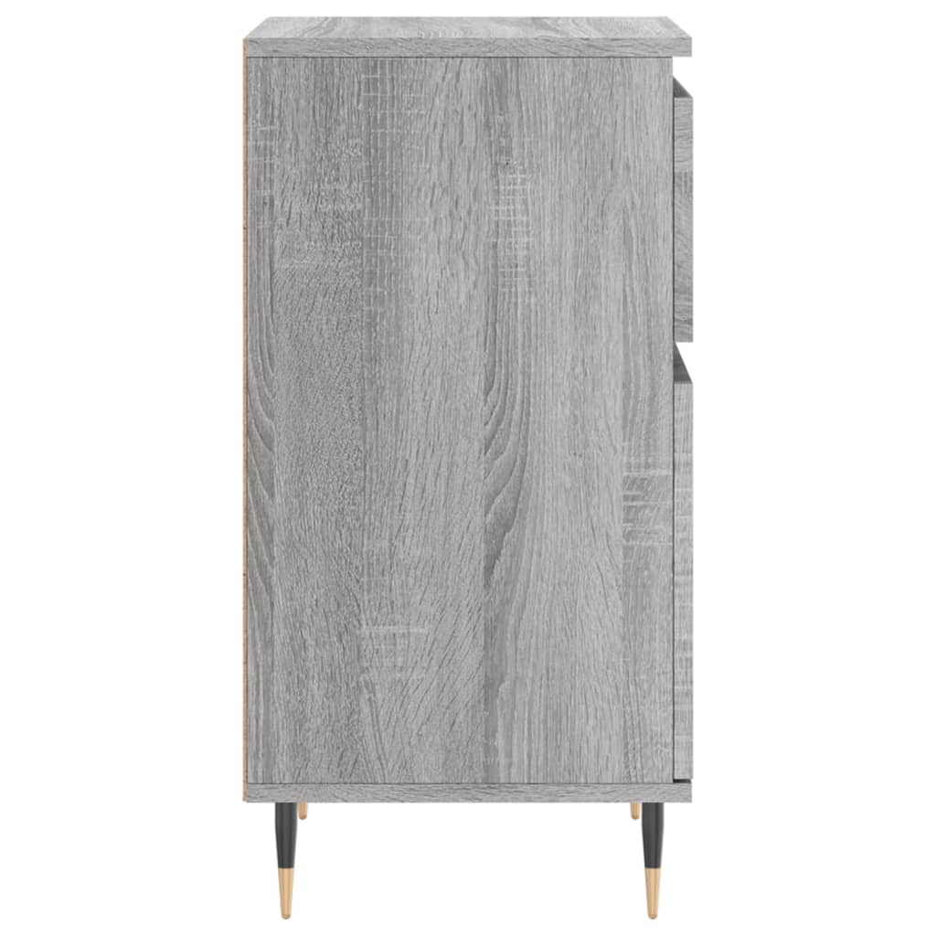 vidaXL Sideboard Grey Sonoma 40x35x70 cm Engineered Wood 6