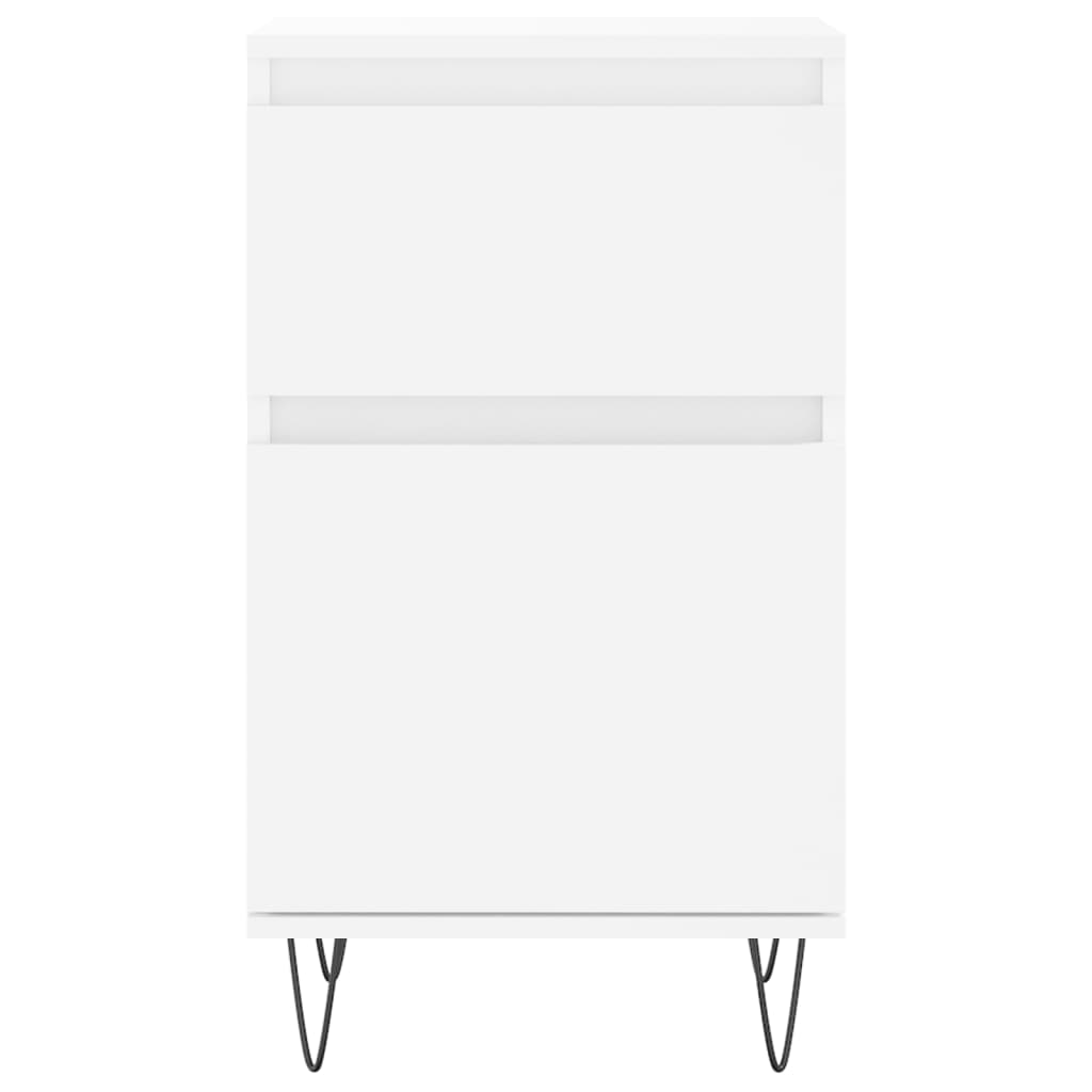 vidaXL Sideboard White 40x35x70 cm Engineered Wood 5