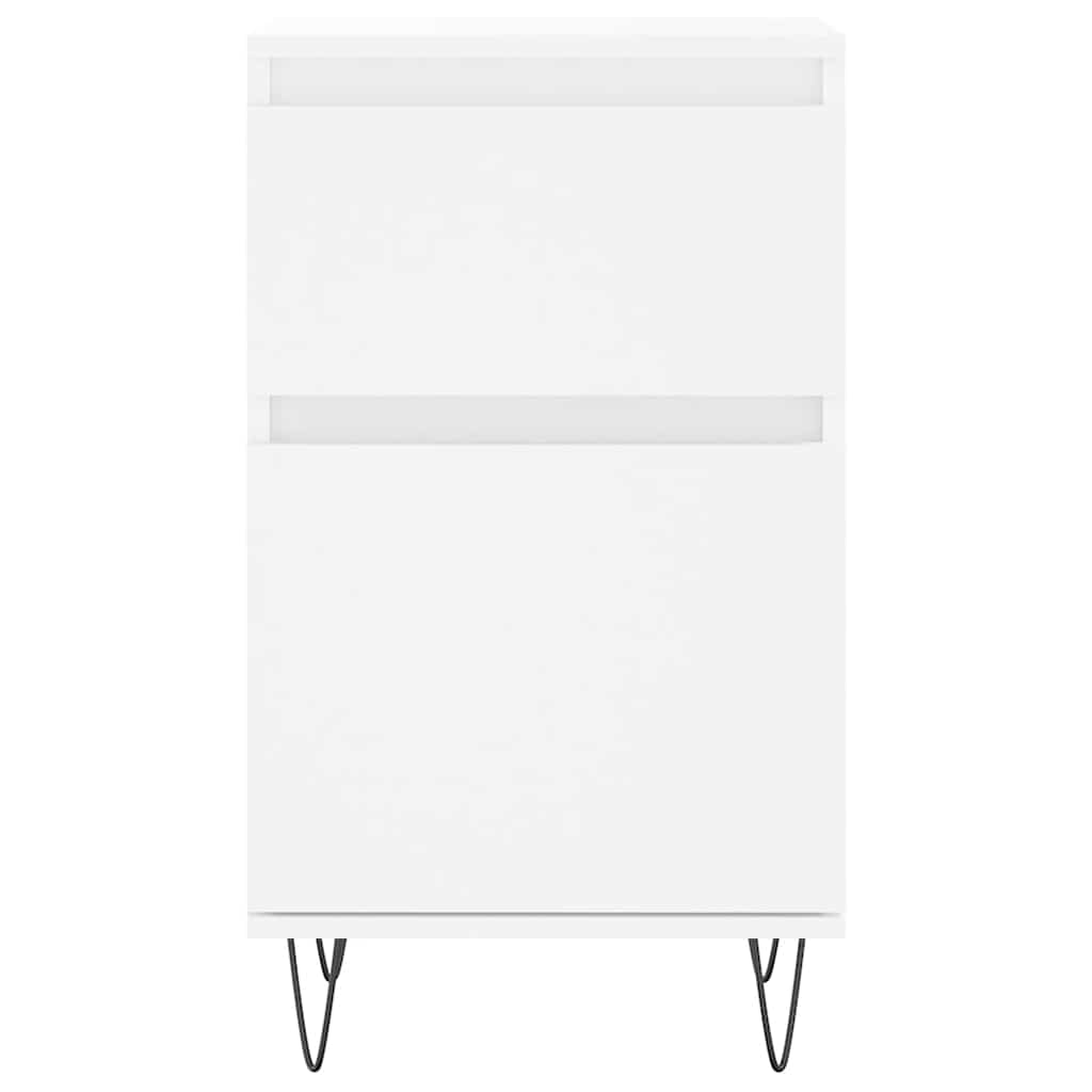 vidaXL Sideboards 2 pcs White 40x35x70 cm Engineered Wood 6