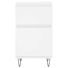 vidaXL Sideboards 2 pcs White 40x35x70 cm Engineered Wood 6