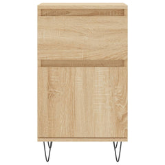 vidaXL Sideboard Sonoma Oak 40x35x70 cm Engineered Wood 3