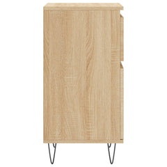 vidaXL Sideboard Sonoma Oak 40x35x70 cm Engineered Wood 6