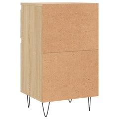 vidaXL Sideboard Sonoma Oak 40x35x70 cm Engineered Wood 5