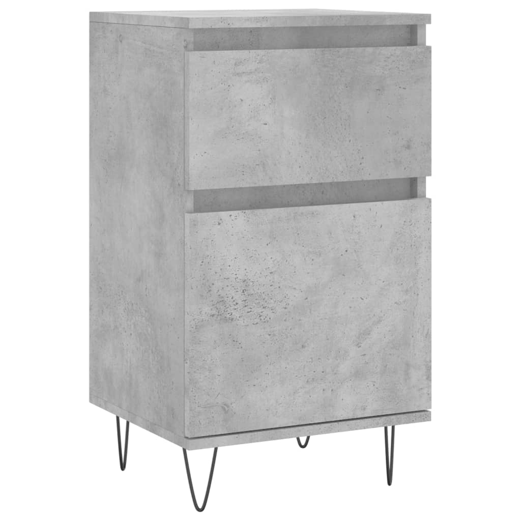 vidaXL Sideboard Concrete Grey 40x35x70 cm Engineered Wood 2