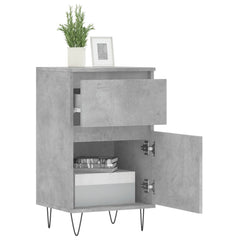 vidaXL Sideboard Concrete Grey 40x35x70 cm Engineered Wood 4