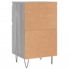 vidaXL Sideboard Grey Sonoma 40x35x70 cm Engineered Wood 5