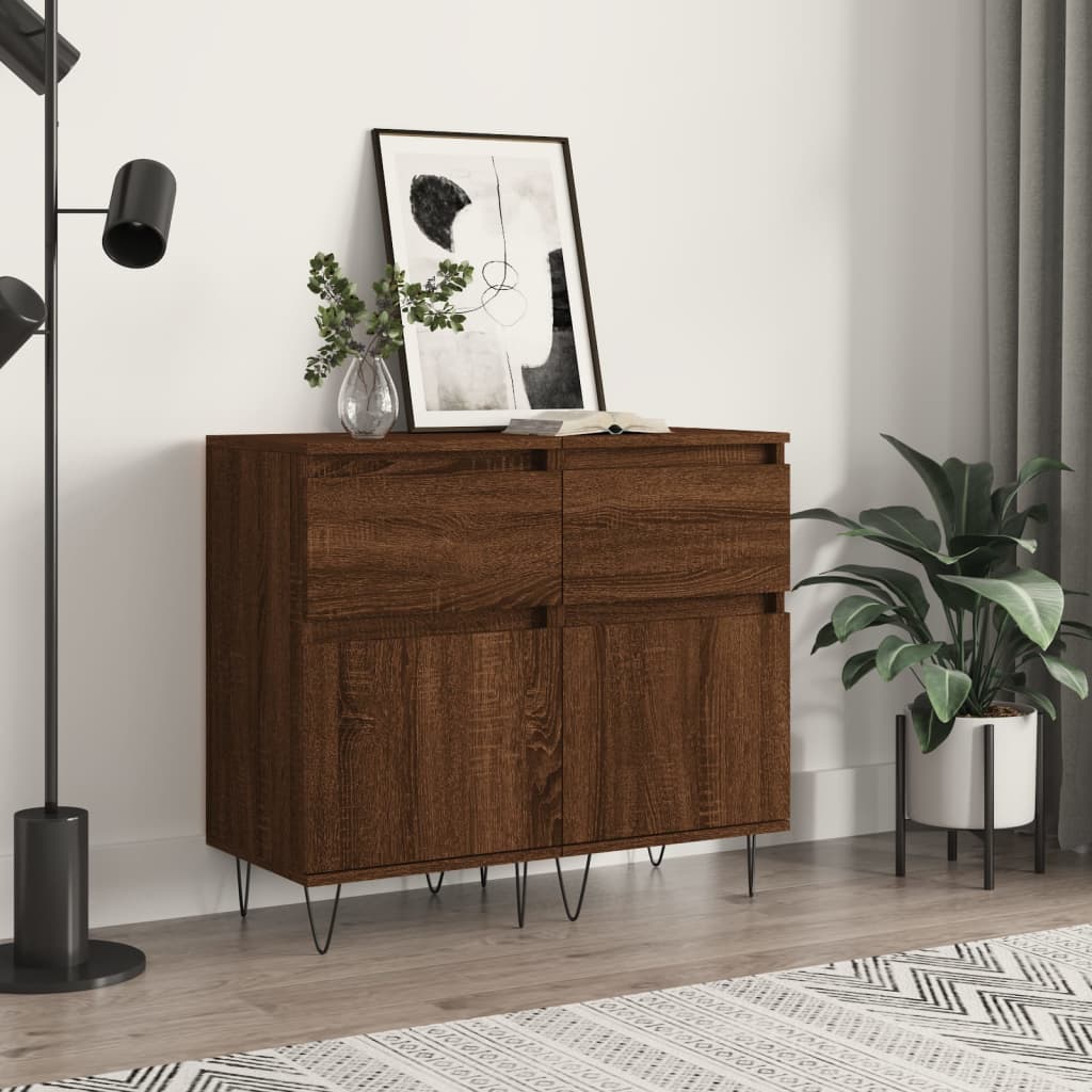 vidaXL Sideboards 40x35x70 cm Engineered Wood