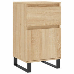 vidaXL Sideboard Sonoma Oak 40x35x70 cm Engineered Wood 2