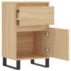 vidaXL Sideboard Sonoma Oak 40x35x70 cm Engineered Wood 4