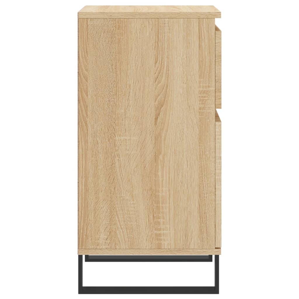 vidaXL Sideboard Sonoma Oak 40x35x70 cm Engineered Wood 6