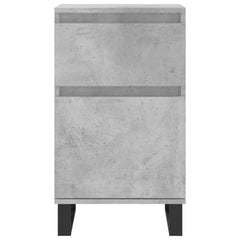 vidaXL Sideboard Concrete Grey 40x35x70 cm Engineered Wood 3