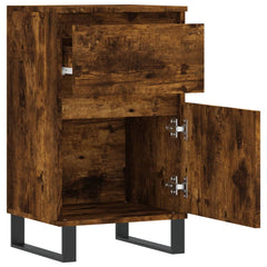 vidaXL Sideboard Smoked Oak 40x35x70 cm Engineered Wood 6
