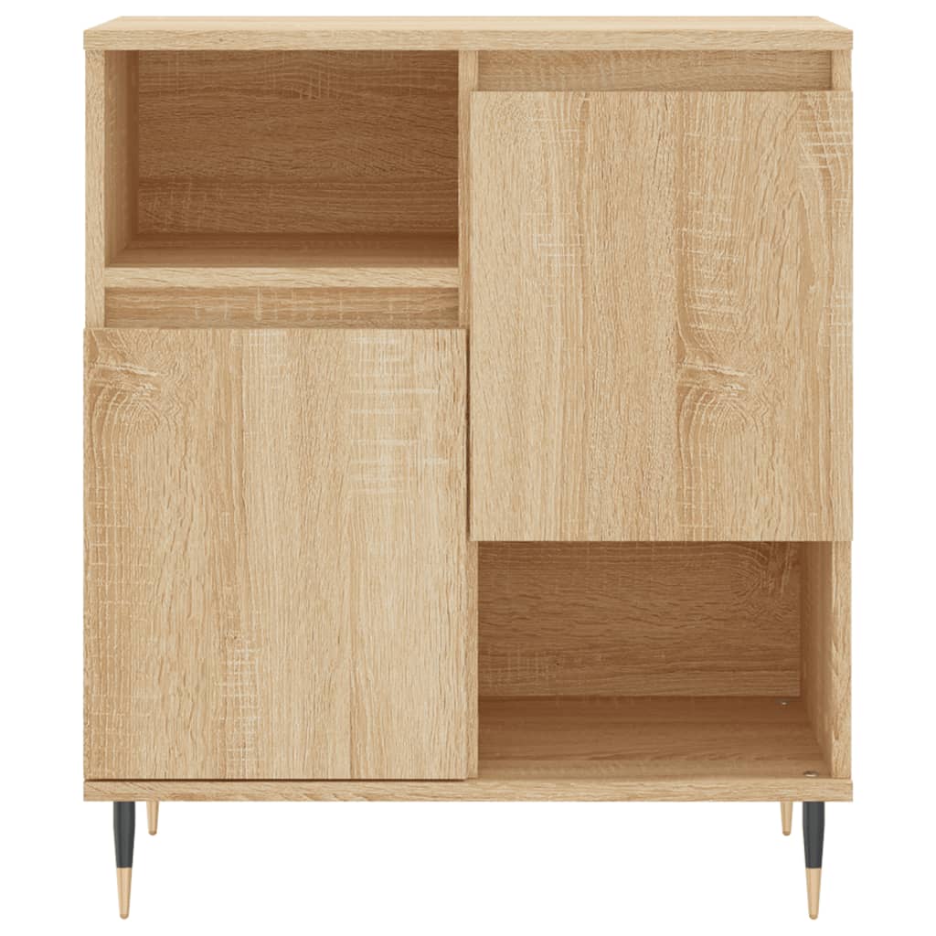 vidaXL Sideboard Sonoma Oak 60x35x70 cm Engineered Wood 5