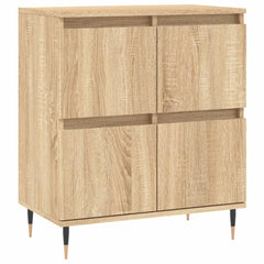 vidaXL Sideboard Sonoma Oak 60x35x70 cm Engineered Wood 2