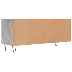TV Cabinet 100x34,5x44,5 cm Engineered Wood Concrete grey