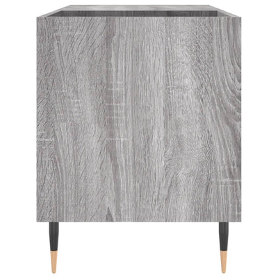 Record Cabinet Grey Sonoma 85x38x48 cm Engineered Wood