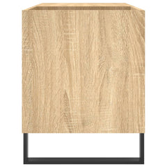 vidaXL Record Cabinet Sonoma Oak 85x38x48 cm Engineered Wood 5