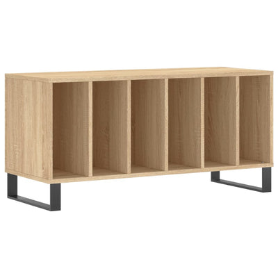 Record Cabinet Sonoma Oak 100x38x48 cm Engineered Wood