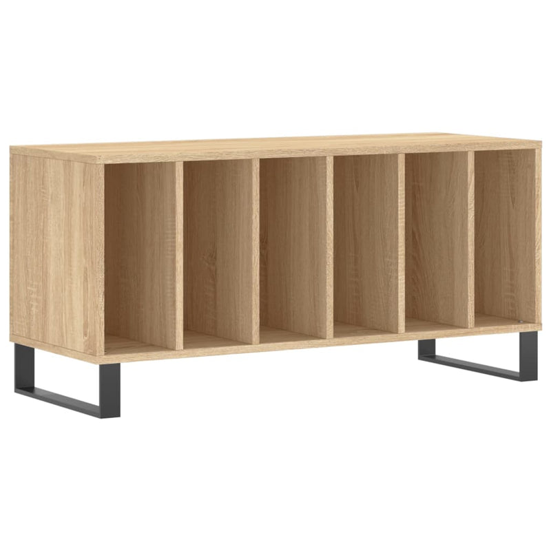 Record Cabinet Sonoma Oak 100x38x48 cm Engineered Wood